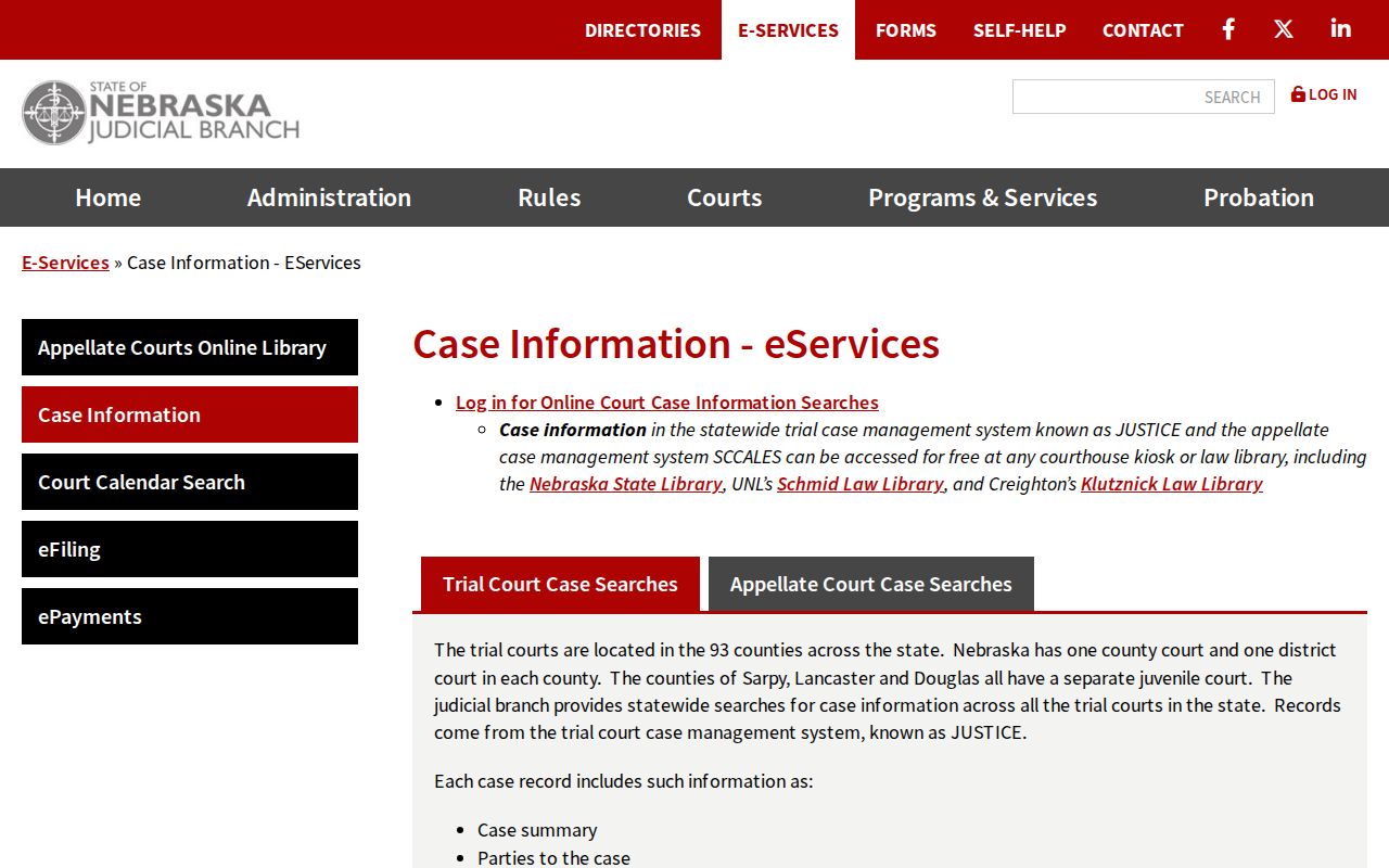 Loup County court docket JUSTICE service overview